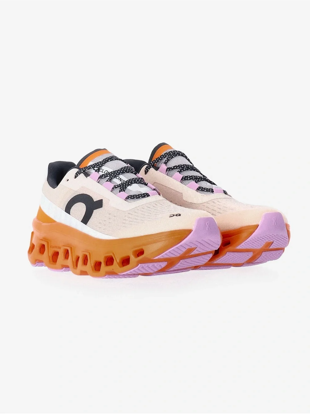 On Running Women's 11M - Cloudmonster Lace Up Running Sneaker in Turmeric/Fawn